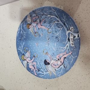 5 golden rings plate